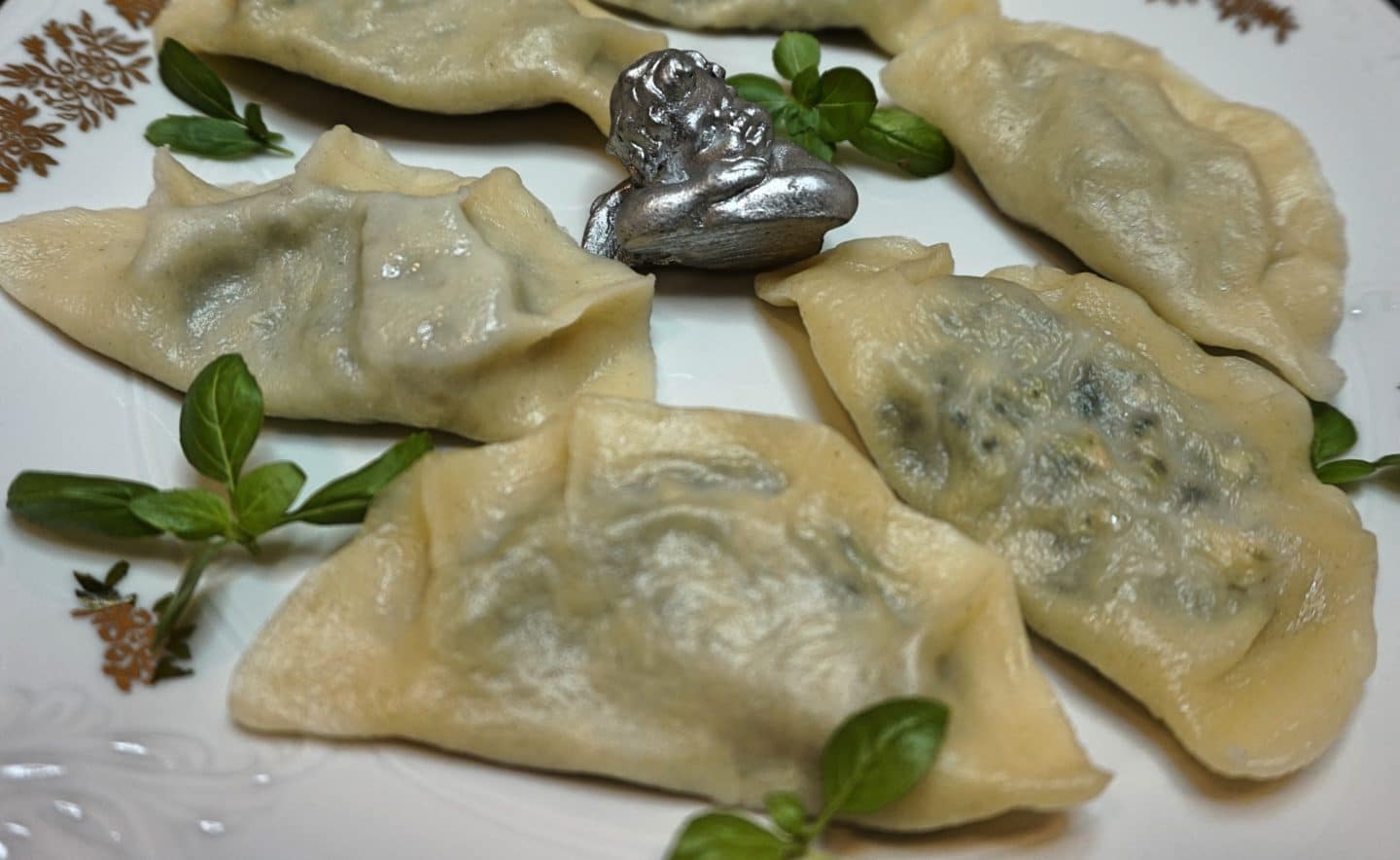 Pierogi z łososiem