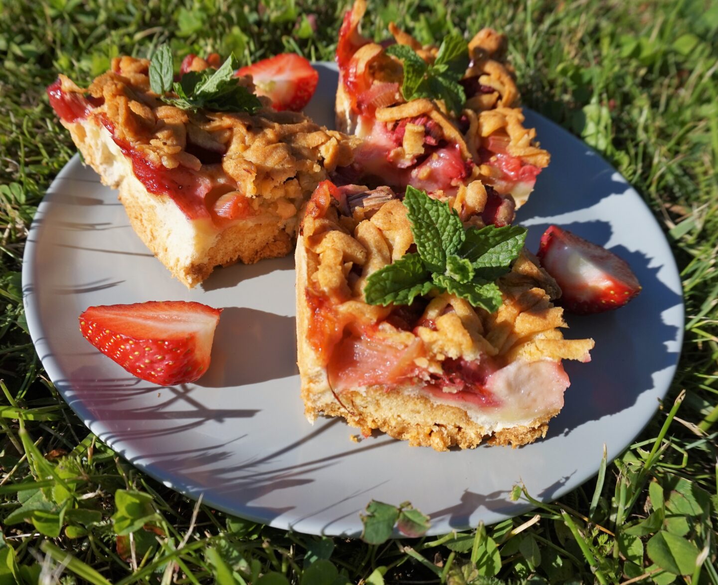 Ciasto z budyniową pianką