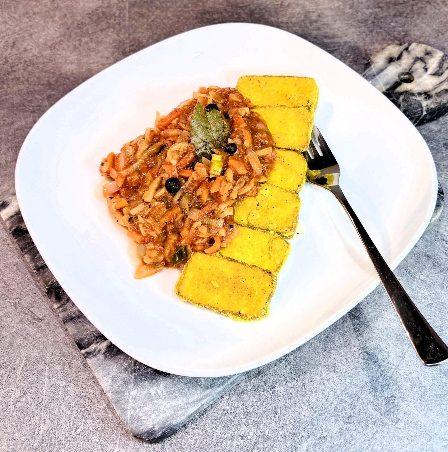 Tofu jak ryba po grecku